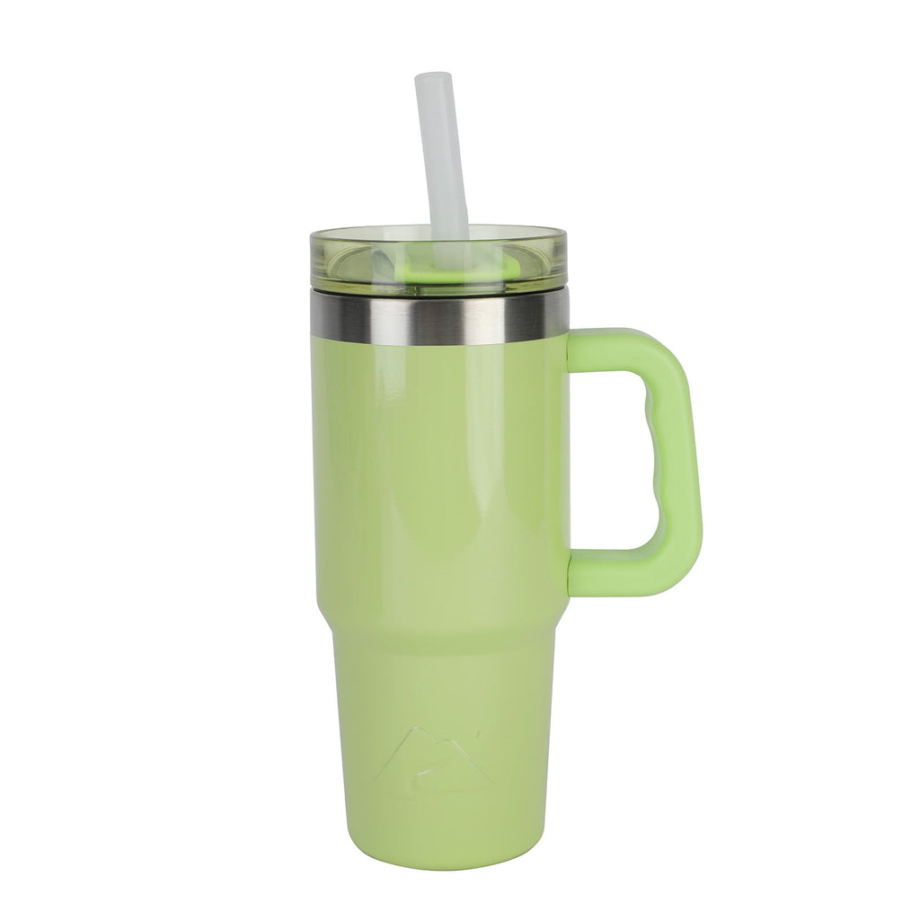 Ozark Trail 18 oz Stainless Steel Insulated Tumbler with Handle, Black