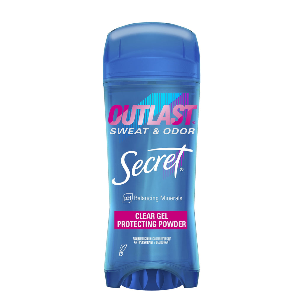 Outlast Clear Gel Antiperspirant Deodorant, Protecting Powder, 3.4 oz