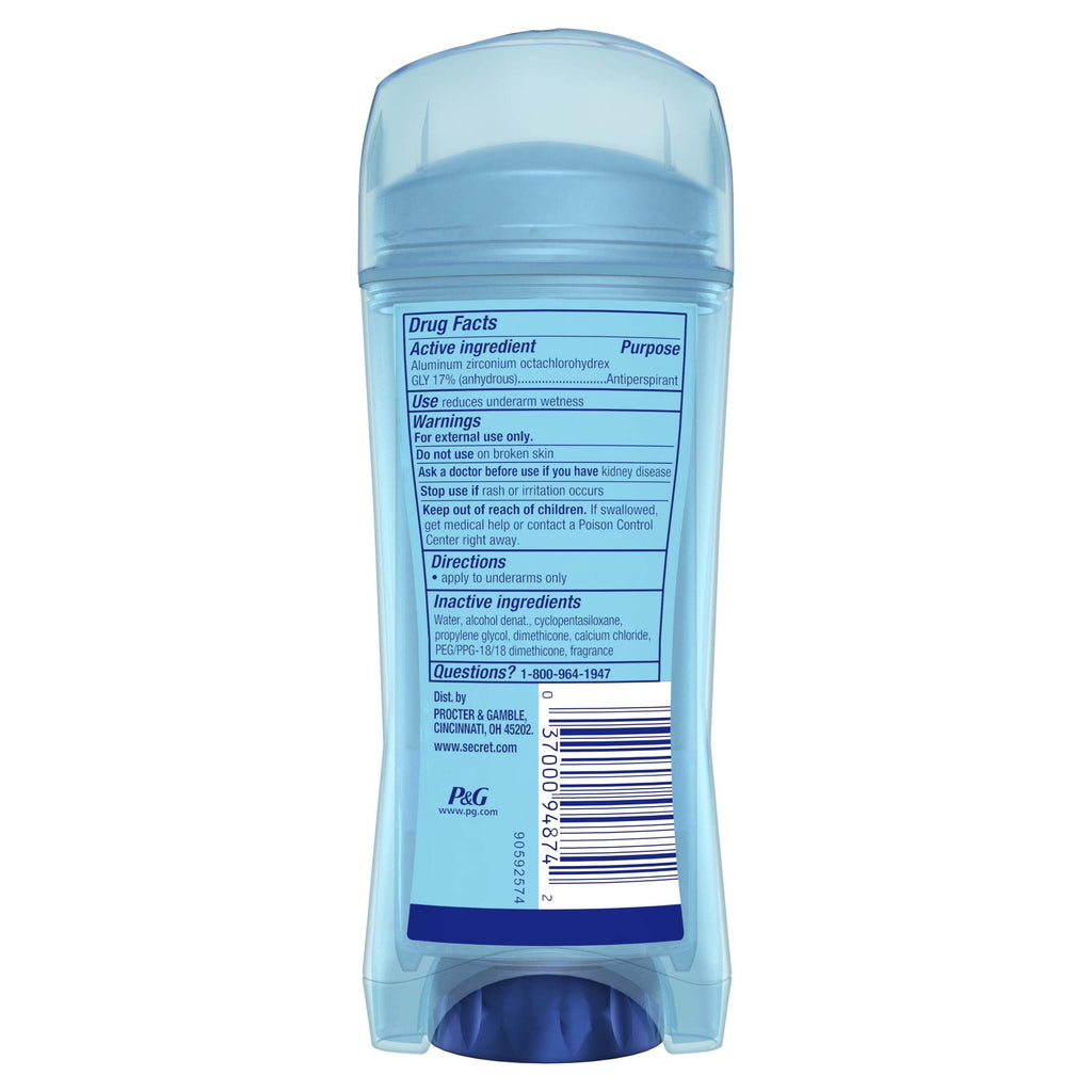 Outlast Clear Gel Antiperspirant Deodorant, Protecting Powder, 3.4 oz