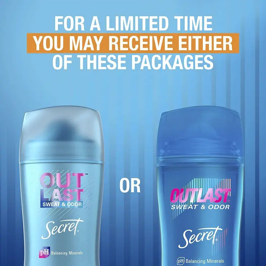 Outlast Antiperspirant &amp; Deodorant Clear Gel, Protecting Powder 2.7 oz (Pack of 3)