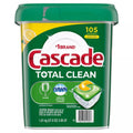 Total Clean ActionPac Dishwasher Detergent Pacs Lemon Scent (105 Count)
