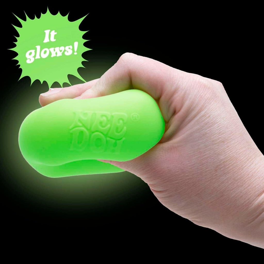 NeeDoh Nice Cube Glow - Glows in the Dark - Assorted