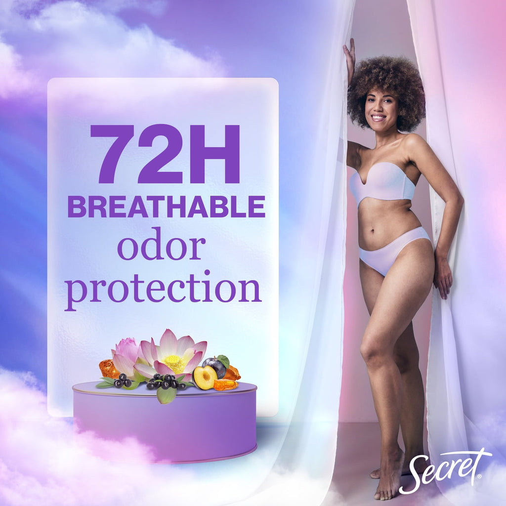 Fresh Invisible Solid Antiperspirant &amp; Deodorant for Women, Moonlit Orchid, 2.6oz