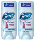 Outlast Antiperspirant &amp; Deodorant Clear Gel, Protecting Powder 2.7 oz (Pack of 2)
