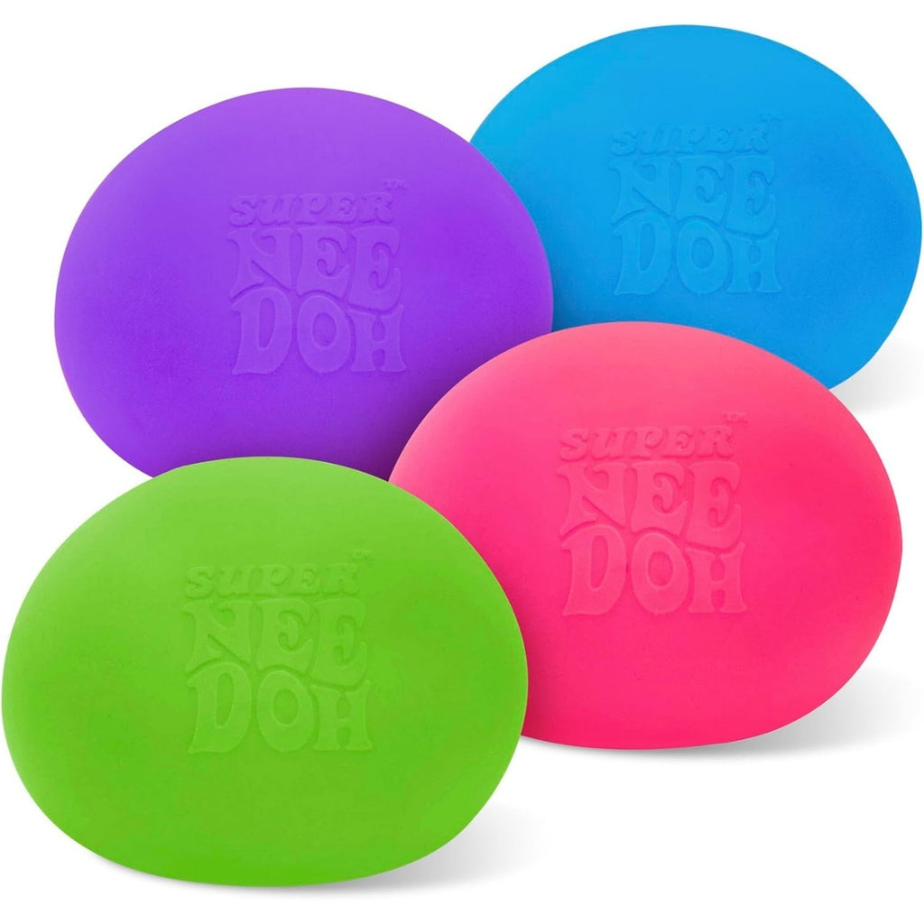 Super NeeDoh - Jumbo Stress Ball - 4.5" - Assorted