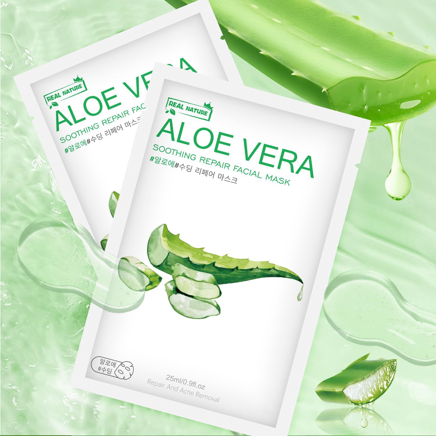 11 Pack Fruit Moisturizing Facial Mask Sheet, Rich in Fruit Essence Face Mask to Brighten and Hydrate Dull Skin