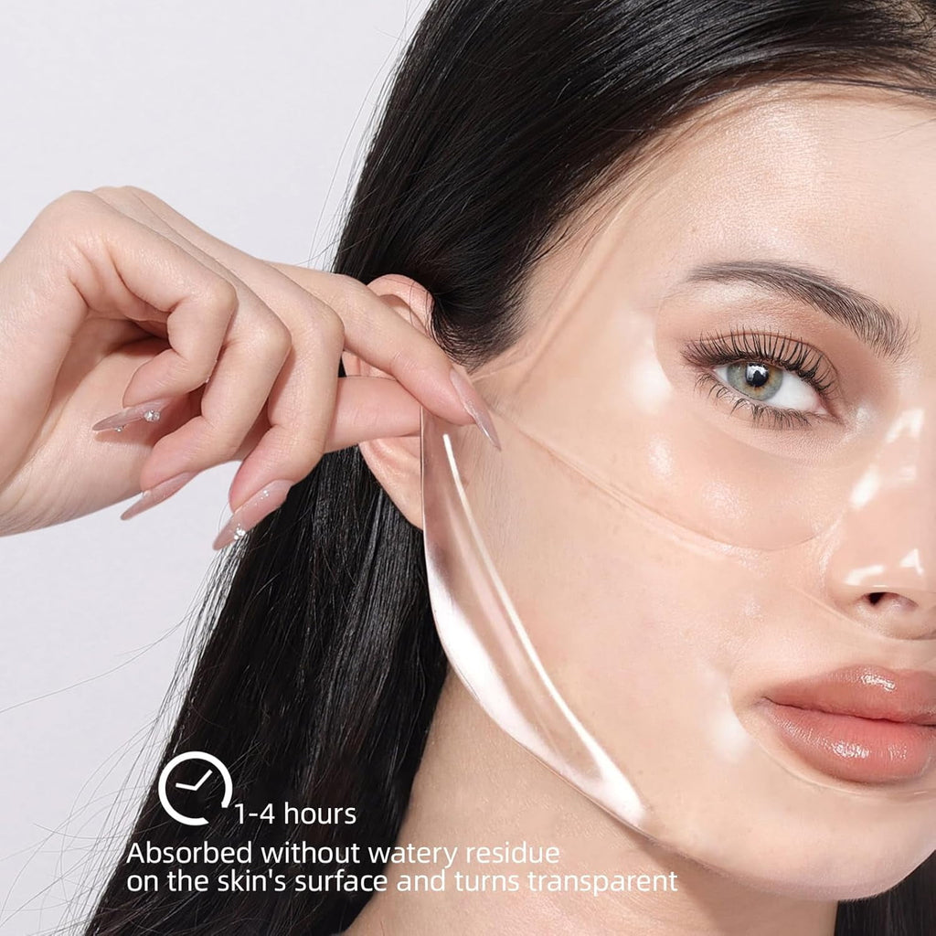 11 Pack Fruit Moisturizing Facial Mask Sheet, Rich in Fruit Essence Face Mask to Brighten and Hydrate Dull Skin