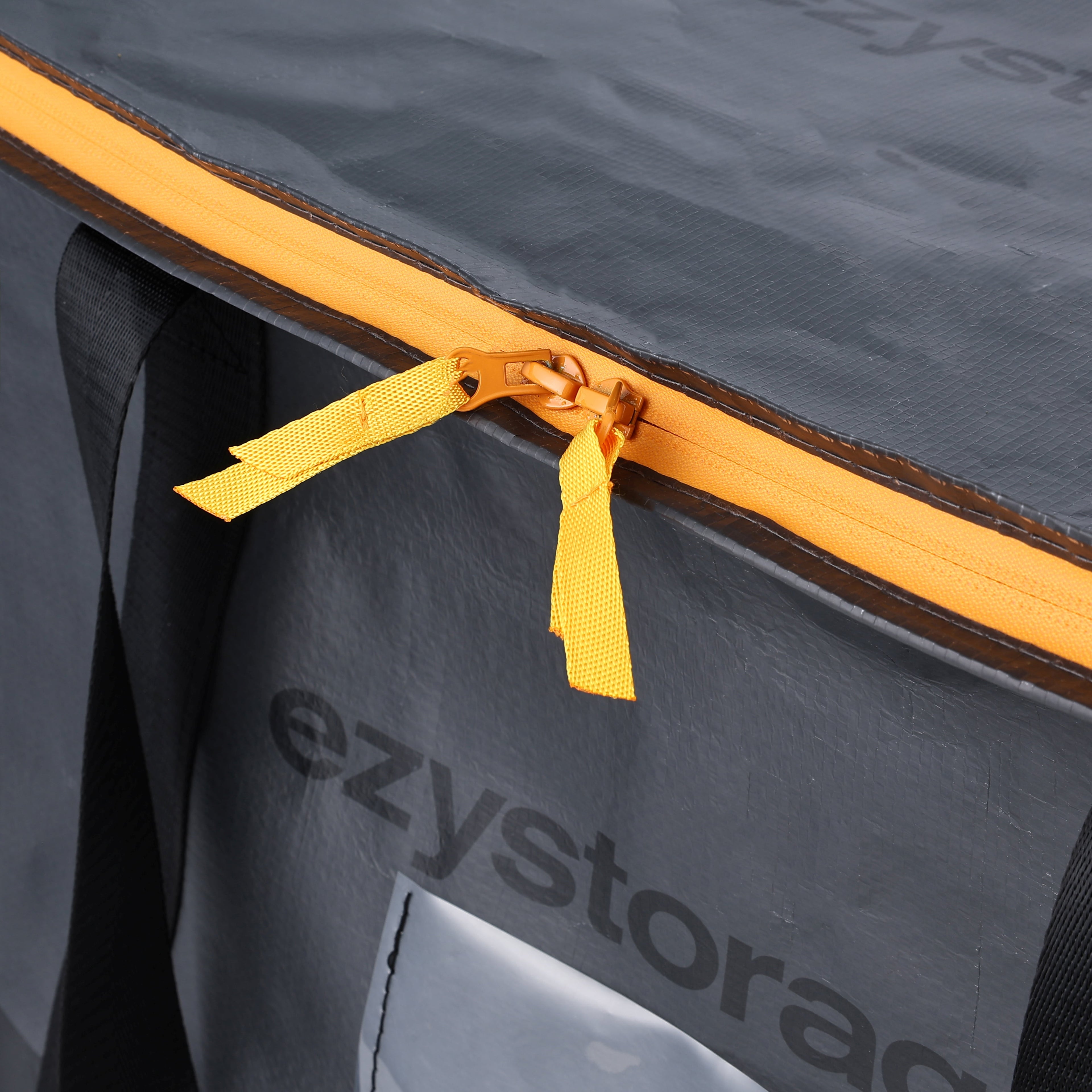 22.1 Gallon, Large, Heavy-Duty Collapsible Utility Storage Bag with Zipper and Reinforced Handles