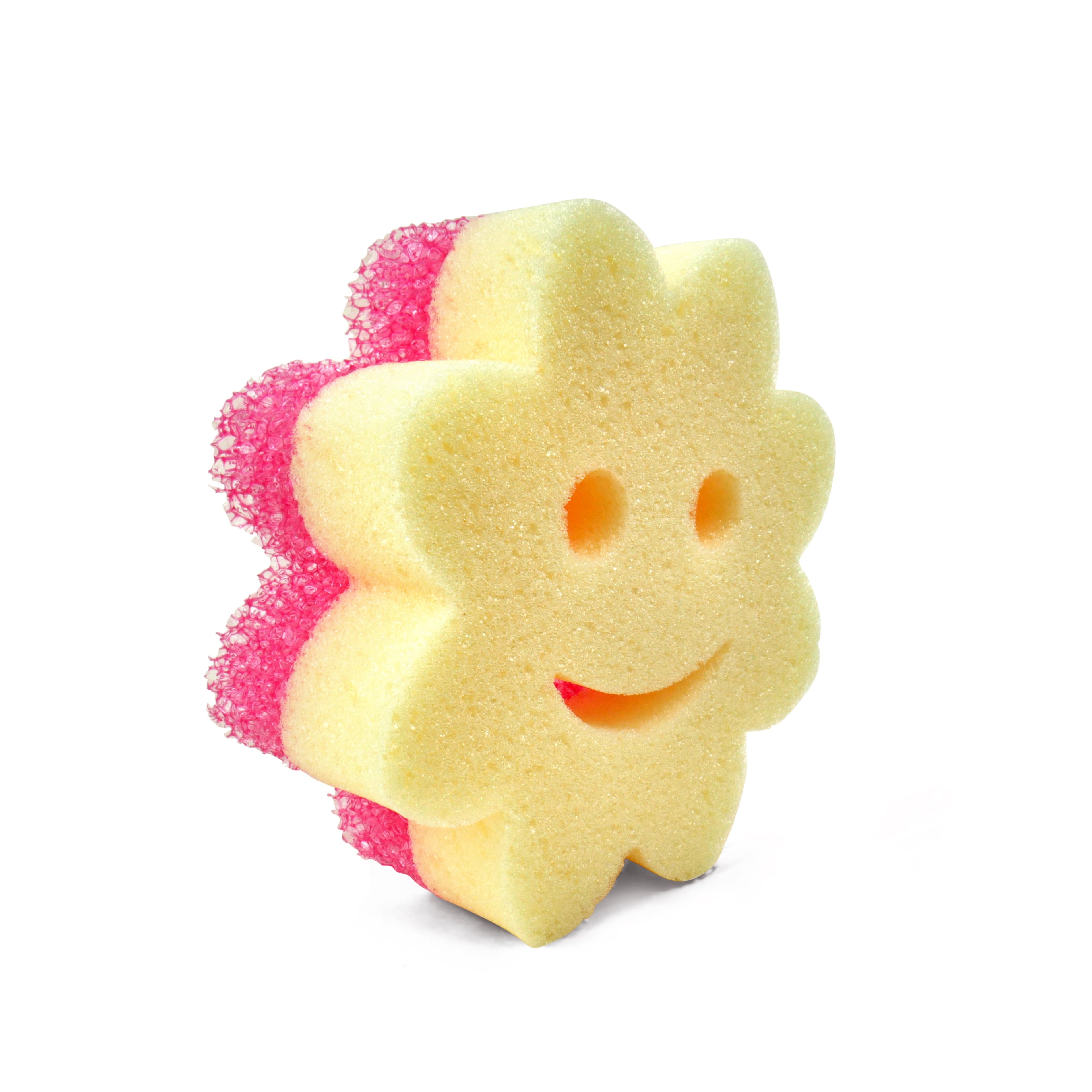Scrub Mommy Power Flower Non-Scratch Cleaning Sponge