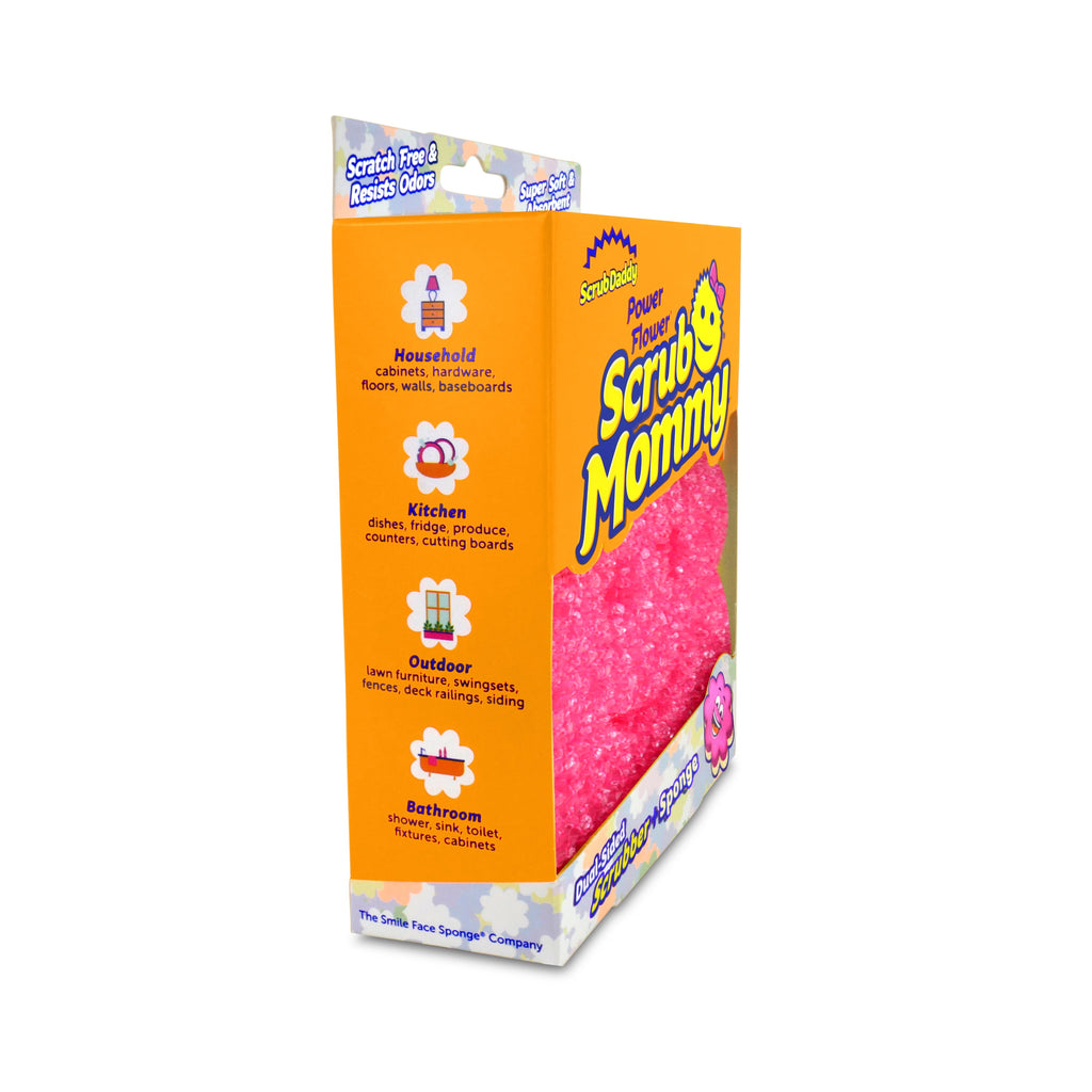 Scrub Mommy Power Flower Non-Scratch Cleaning Sponge