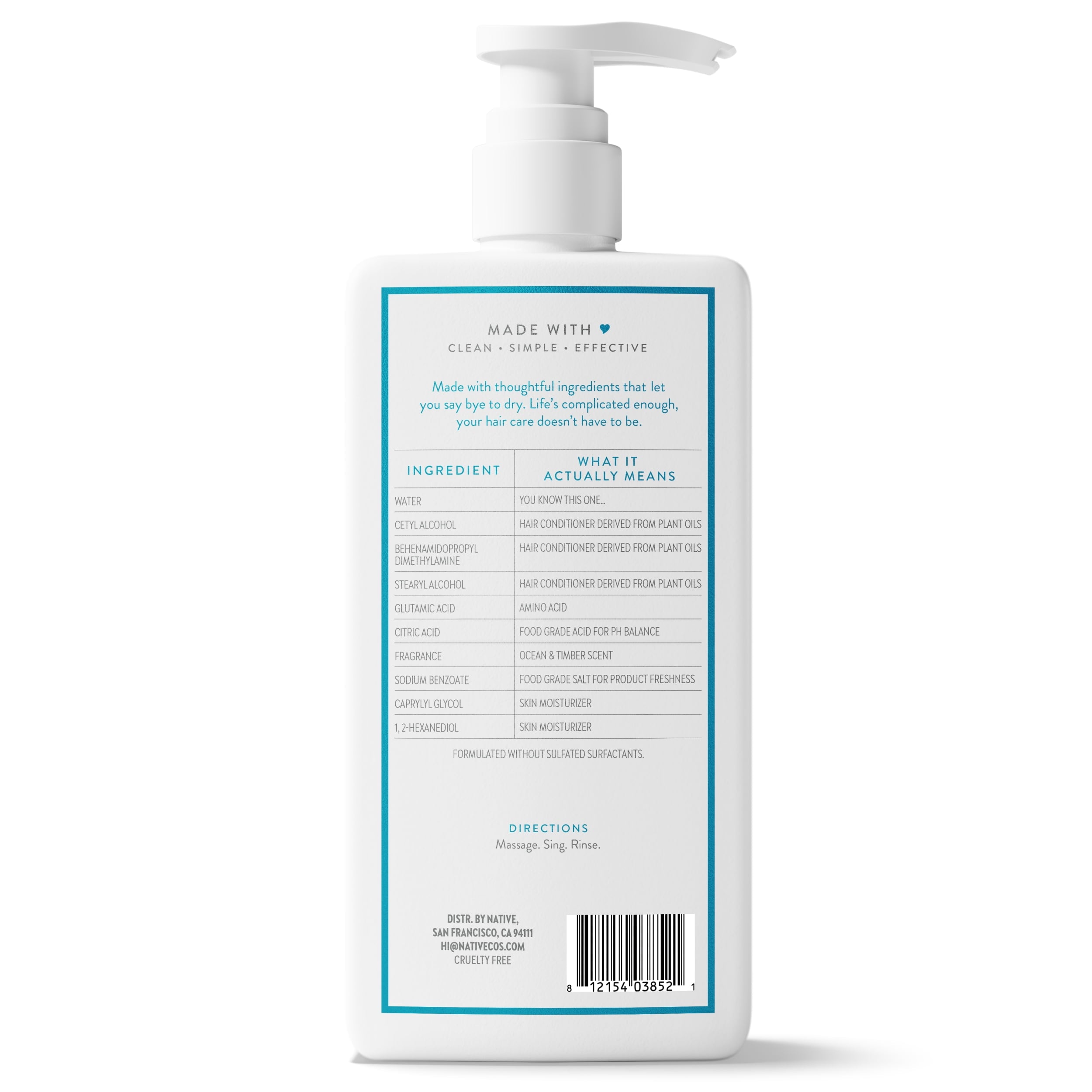 Moisturizing Conditioner Ocean and Timber 16.5 fl oz