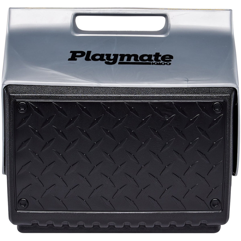 Playmate "The Boss" 14 qt. Hard Cooler - Black/Silver