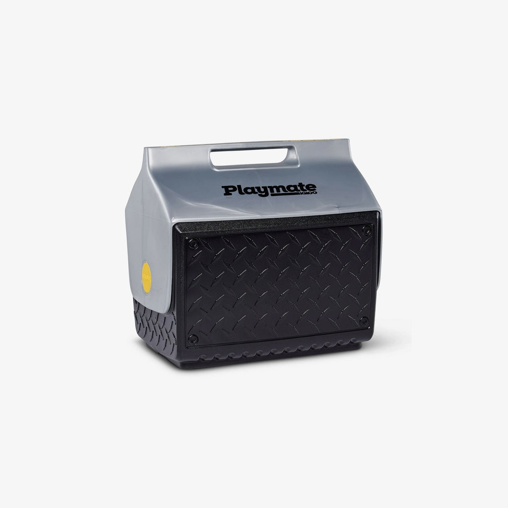 Playmate "The Boss" 14 qt. Hard Cooler - Black/Silver