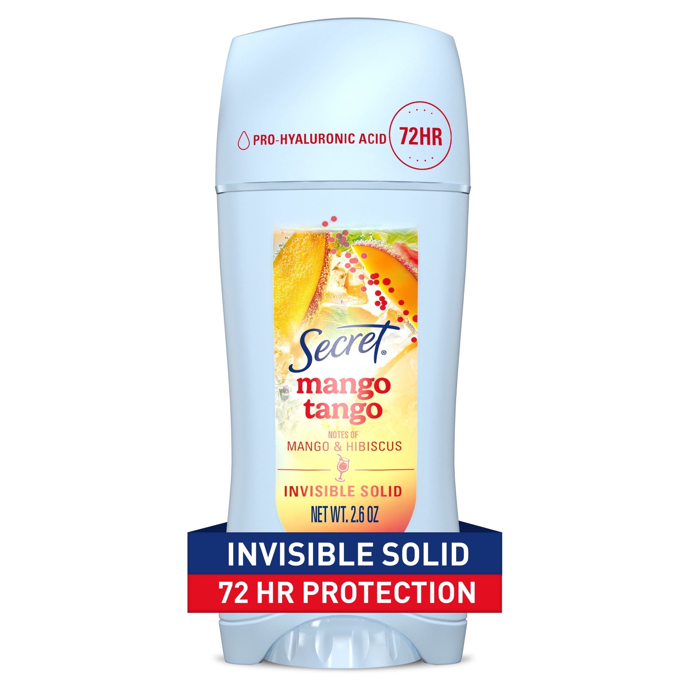 Fresh Invisible Solid Antiperspirant &amp; Deodorant for Women, Mango Tango, 2.6oz