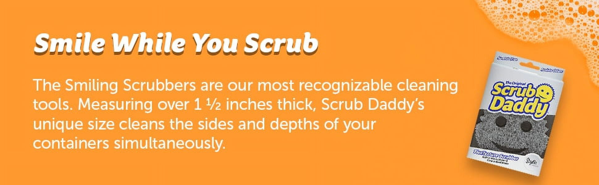 Soft Dishwashing Scrubbies, Odor-Free, Scratch-Free Cleaning Sponge, FlexTexture, 1 Count