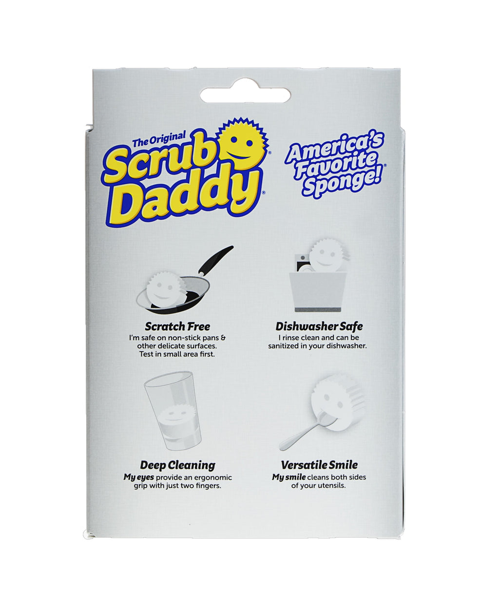 Soft Dishwashing Scrubbies, Odor-Free, Scratch-Free Cleaning Sponge, FlexTexture, 1 Count