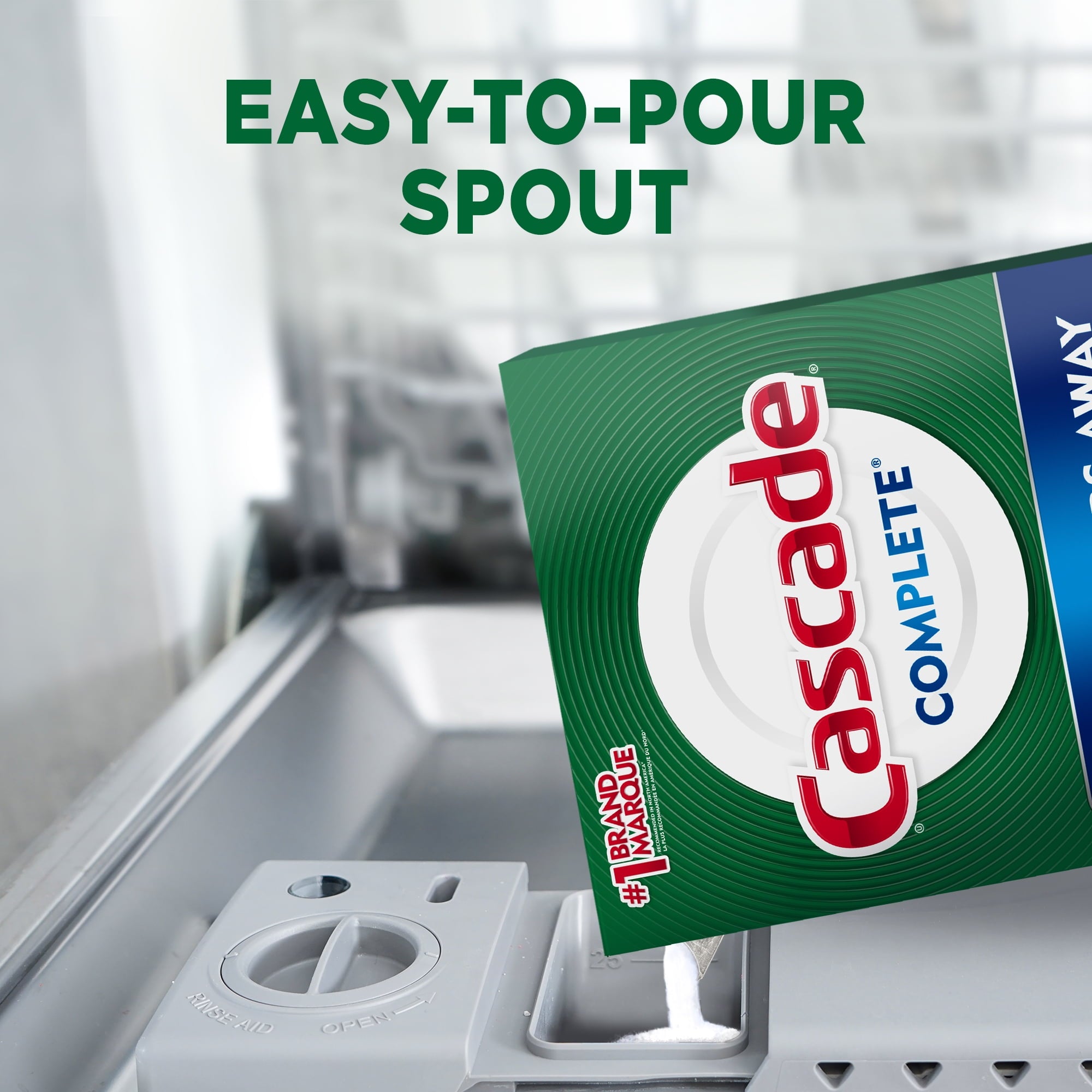 Complete Powder Dishwasher Detergent, Fresh Scent, 60 ounces