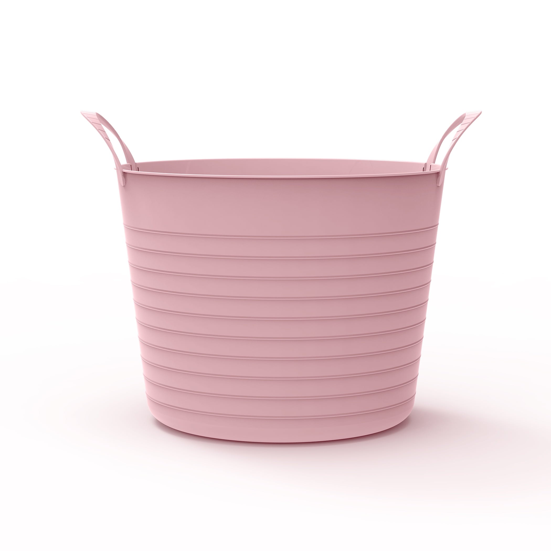 Kids 10 Gallon Flex Storage Bin, Pink, 20 in x 16 in x 17 in