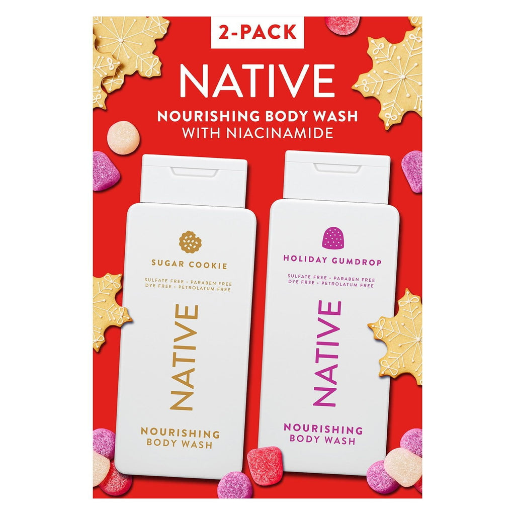 Nourishing Body Wash, Holiday Variety Pack, 18 Fluid Ounce (Pack of 2)