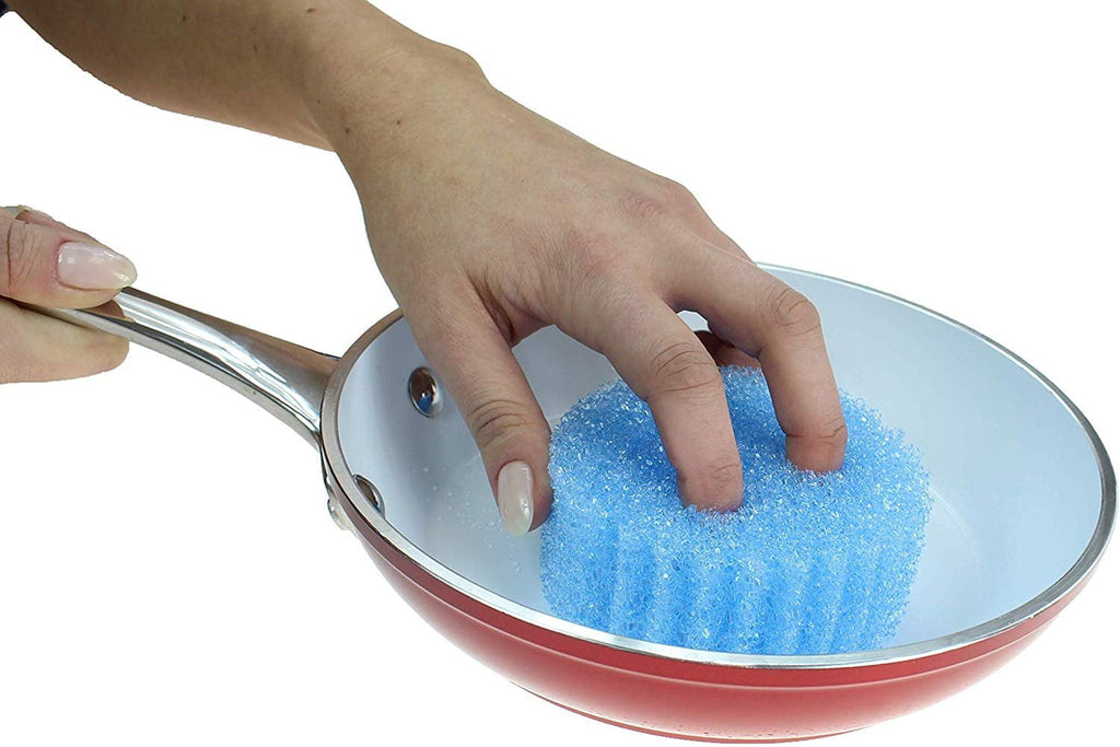 Scratch Free Color Sponge with Flex Texture, Pack3