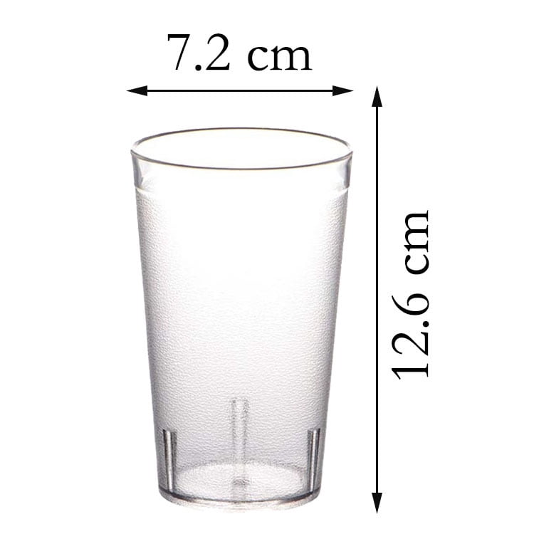 12oz Unbreakable Drinking Glasses Set of 12, for Gifts, , , Drinkware Cups Water Tumbler