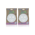 Scrub Mommy Dual-Sided Sponge - Dye Free, Scratch-Free, Odor Resistant - 2 Pack