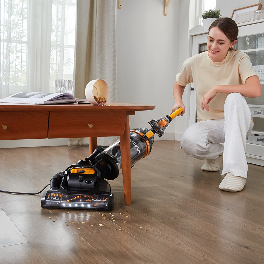 MaxSwivel Pro NEU350 – Upright Vacuum with Pet Tool & Wide Swivel