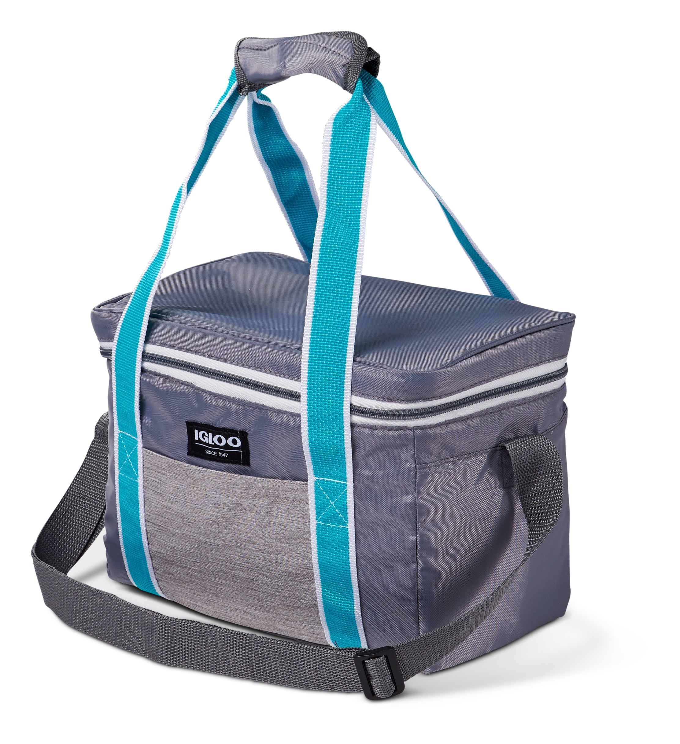 (2 pack) Igloo 12 Can Heritage Lunch Companion Cooler Bag - Teal