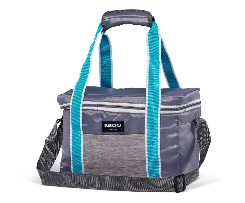 (2 pack) Igloo 12 Can Heritage Lunch Companion Cooler Bag - Teal