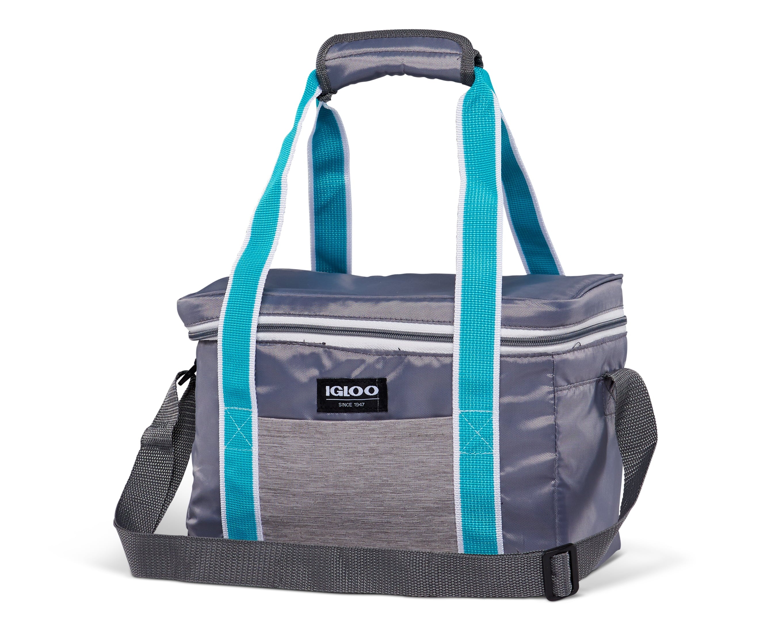 (2 pack) Igloo 12 Can Heritage Lunch Companion Cooler Bag - Teal