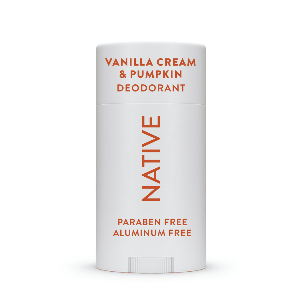 Aluminum-Free Vanilla Cream &amp; Pumpkin Deodorant for Women and Men, 2.65 oz