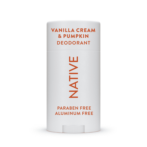 Aluminum-Free Vanilla Cream &amp; Pumpkin Deodorant for Women and Men, 2.65 oz