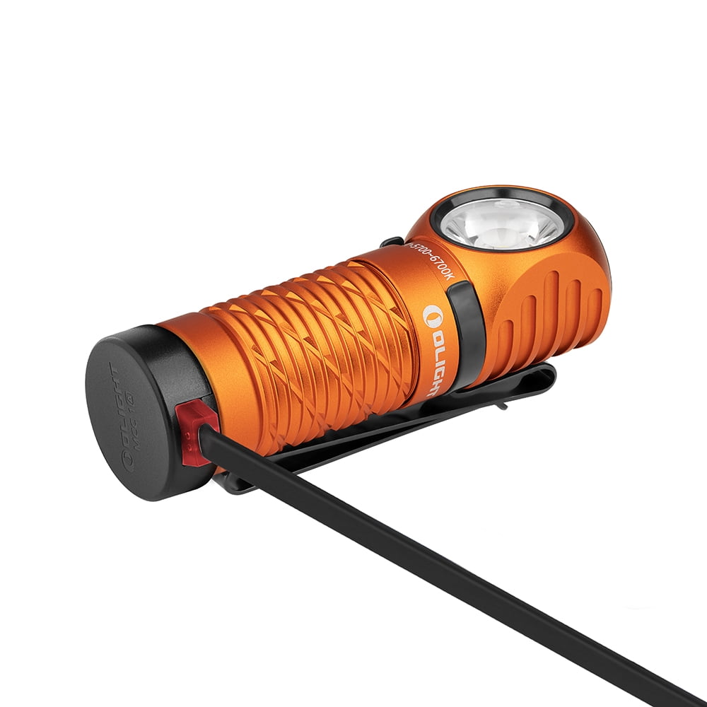 Perun 2 Mini 1100 Lumens LED Rechargeable Headlamp, Black