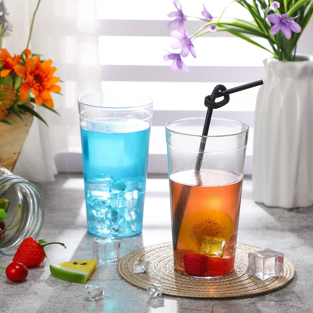 12oz Unbreakable Drinking Glasses Set of 12, for Gifts, , , Drinkware Cups Water Tumbler