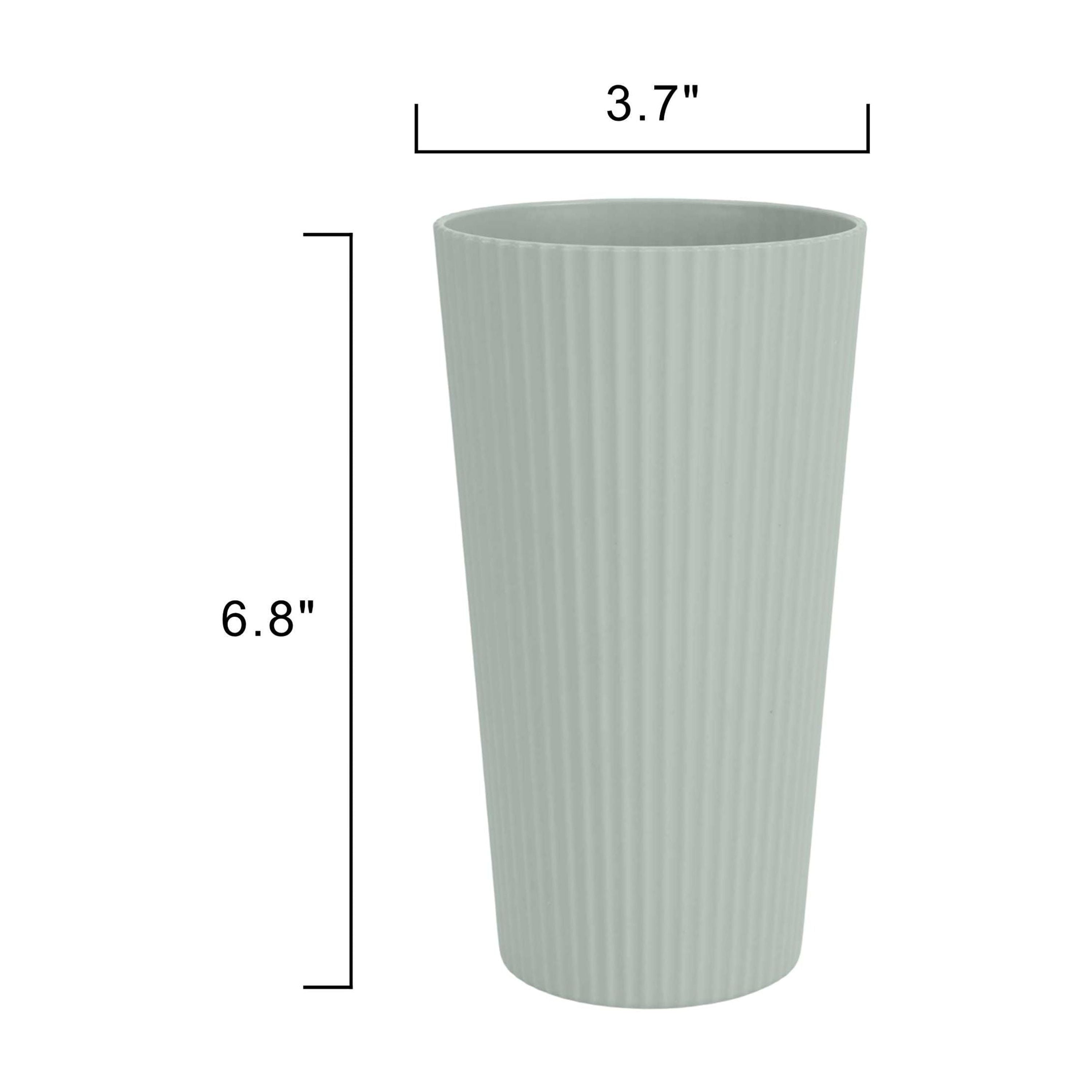 - Black Eco-Friendly Recycled Plastic Beverage Tumbler, 26-Ounce