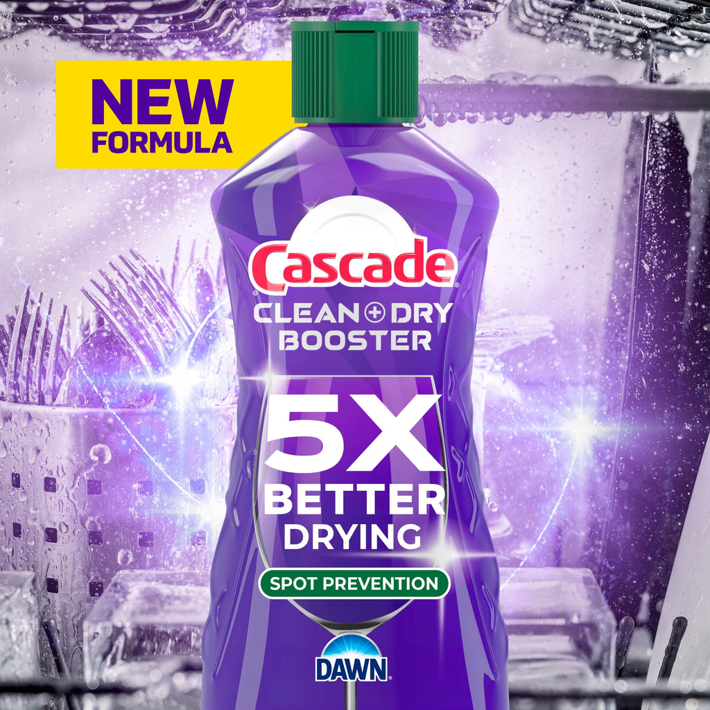 Rinse Aid Clean &amp; Dry Booster, 30.5oz