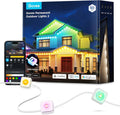 Permanent Outdoor Light 2 (Elite), RGBICW 16 Million Colors Outside Lights with 100 preset modes,IP67 Waterproof,Holiday Decorations For Christmas,Google,Alexa Support,50ft,White