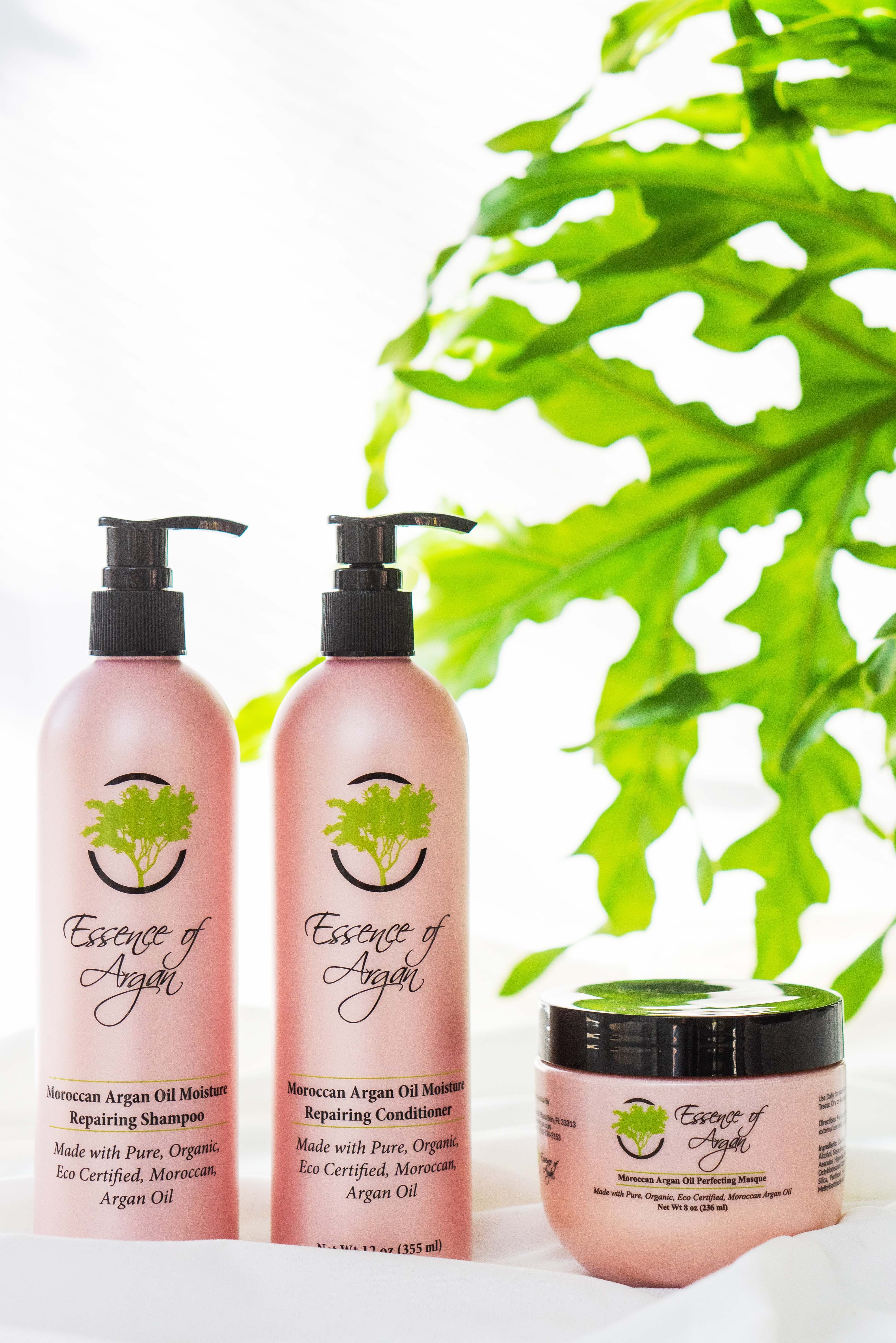 Of Argan Shampoo - Organic Argan Oil, Volume, Nourish, Restore - 355ml