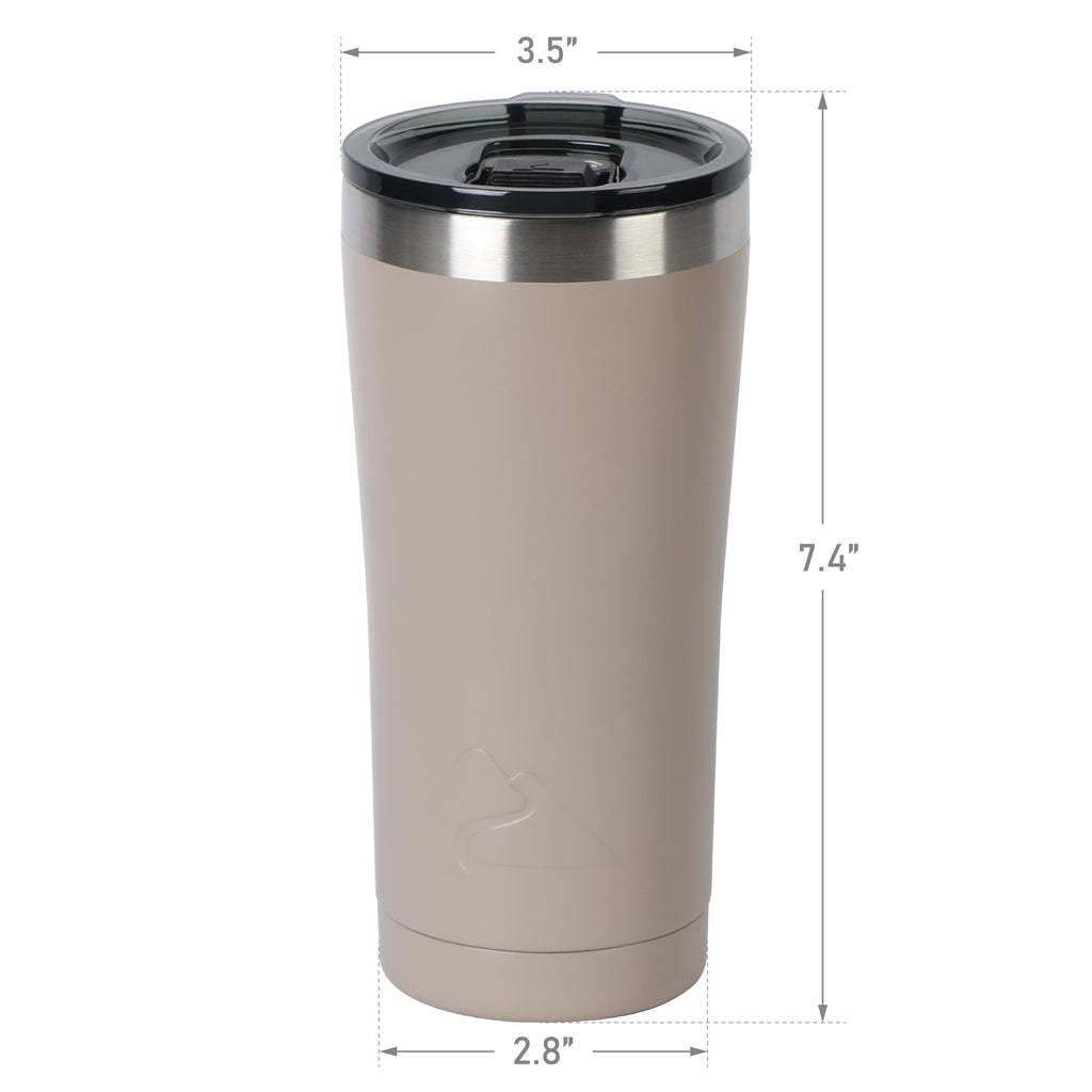 Ozark Trail 22 oz Stainless Steel Insulated Tumbler, Black