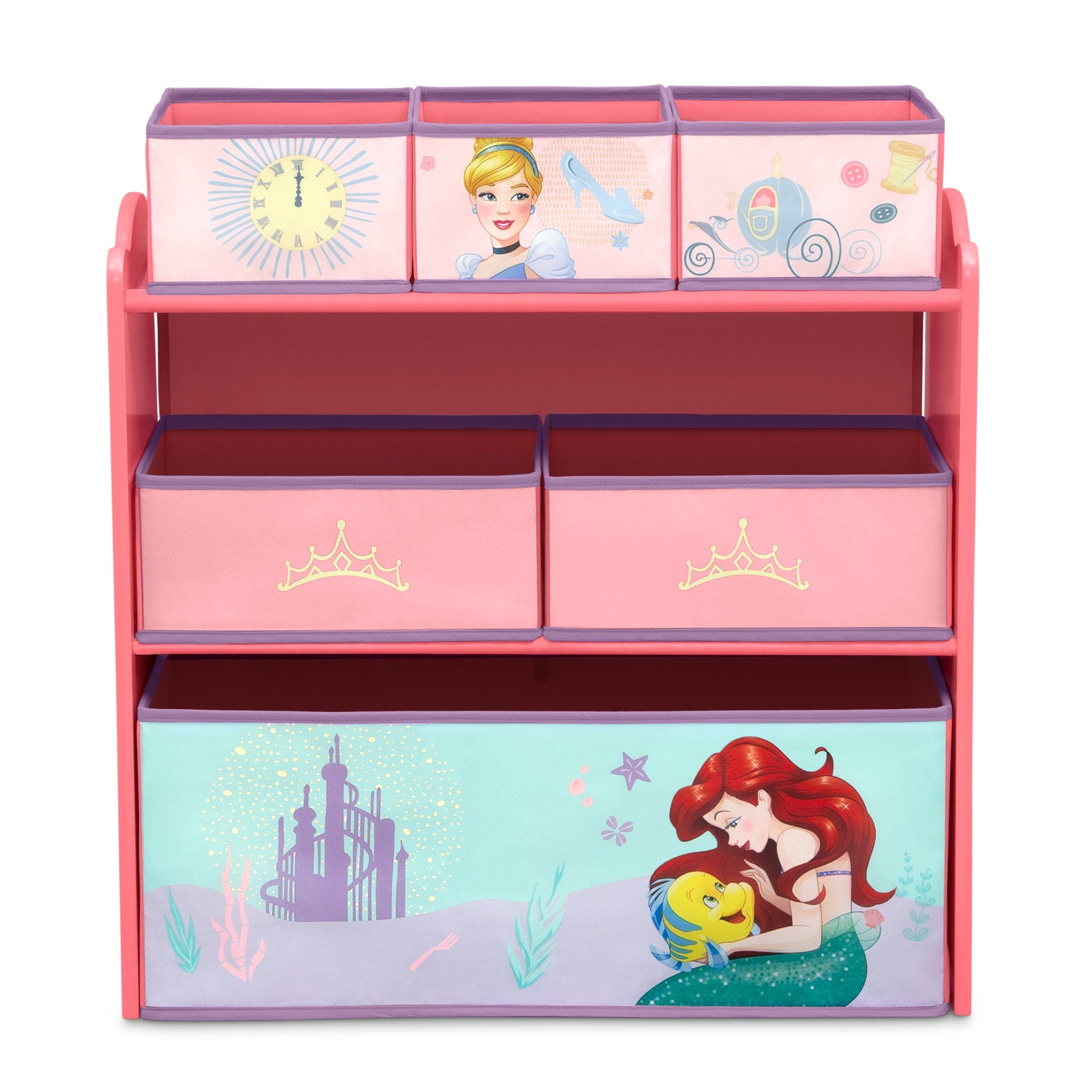 Design and Store 6 Bin Toy Storage Organizer by