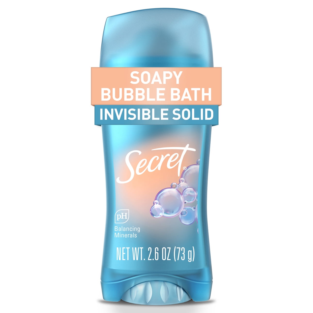 Fresh Invisible Solid Antiperspirant &amp; Deodorant for Women, Bubble Bath, 2.6oz