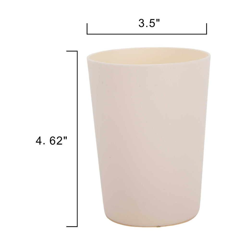 (10 pack) - Dark Blue Round Plastic Tumbler, 18-Ounce