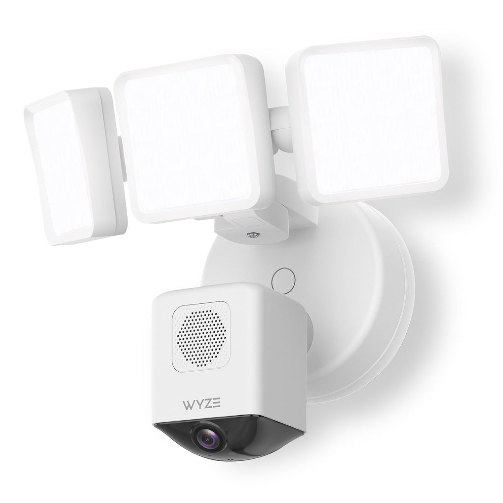 Floodlight Camera Pro, 3000 Lumen LEDs, 180° Wide View, 2k HD Outdoor Wi-Fi Floodlight Home Security Camera - Black