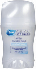 Clinical Strength Invisible Solid Antiperspirant &amp; Deodorant, Completely Clean 1.60 oz (Pack of 6)