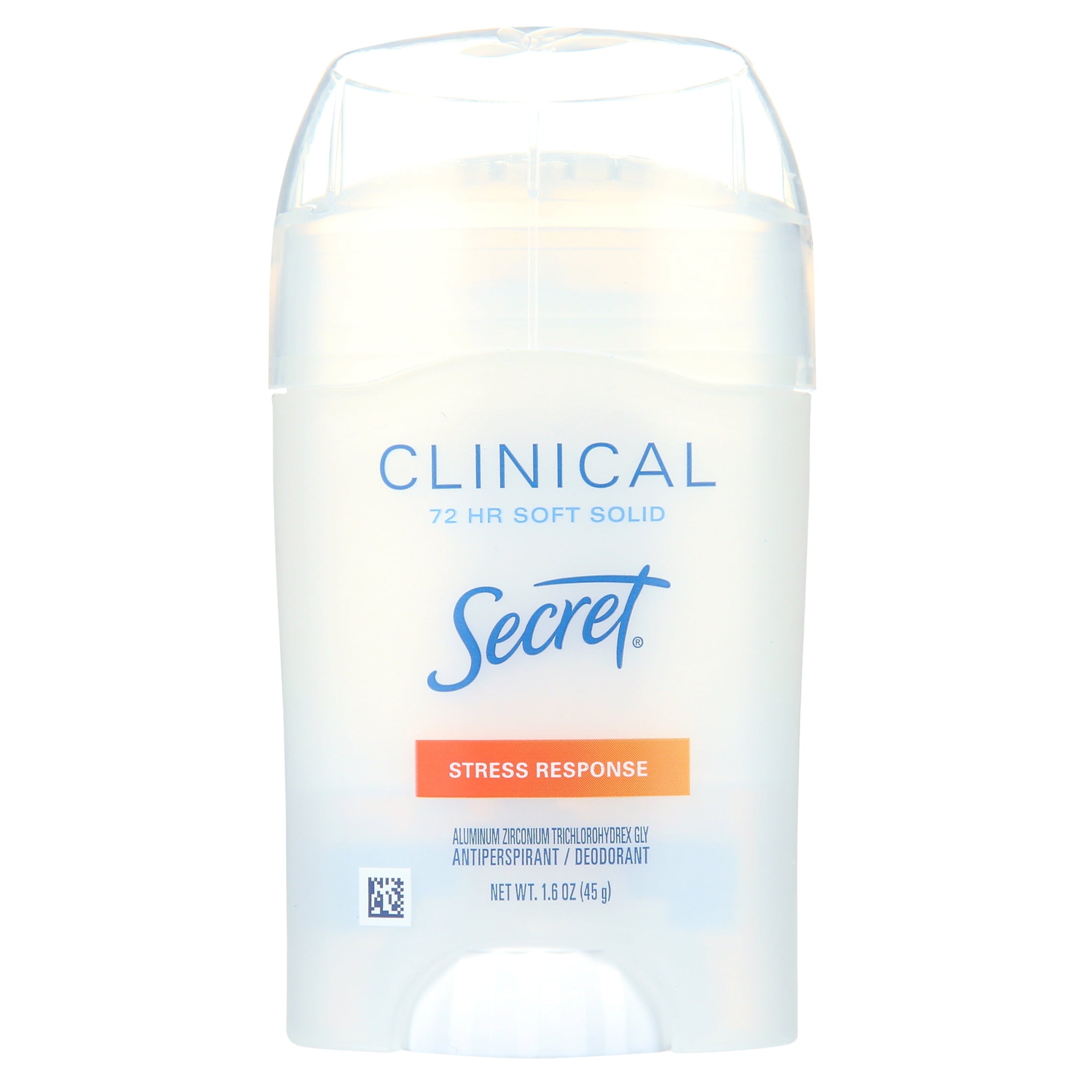 Clinical Strength Soft Solid Female Antiperspirant and Deodorant, Stress Response, 1.6 oz