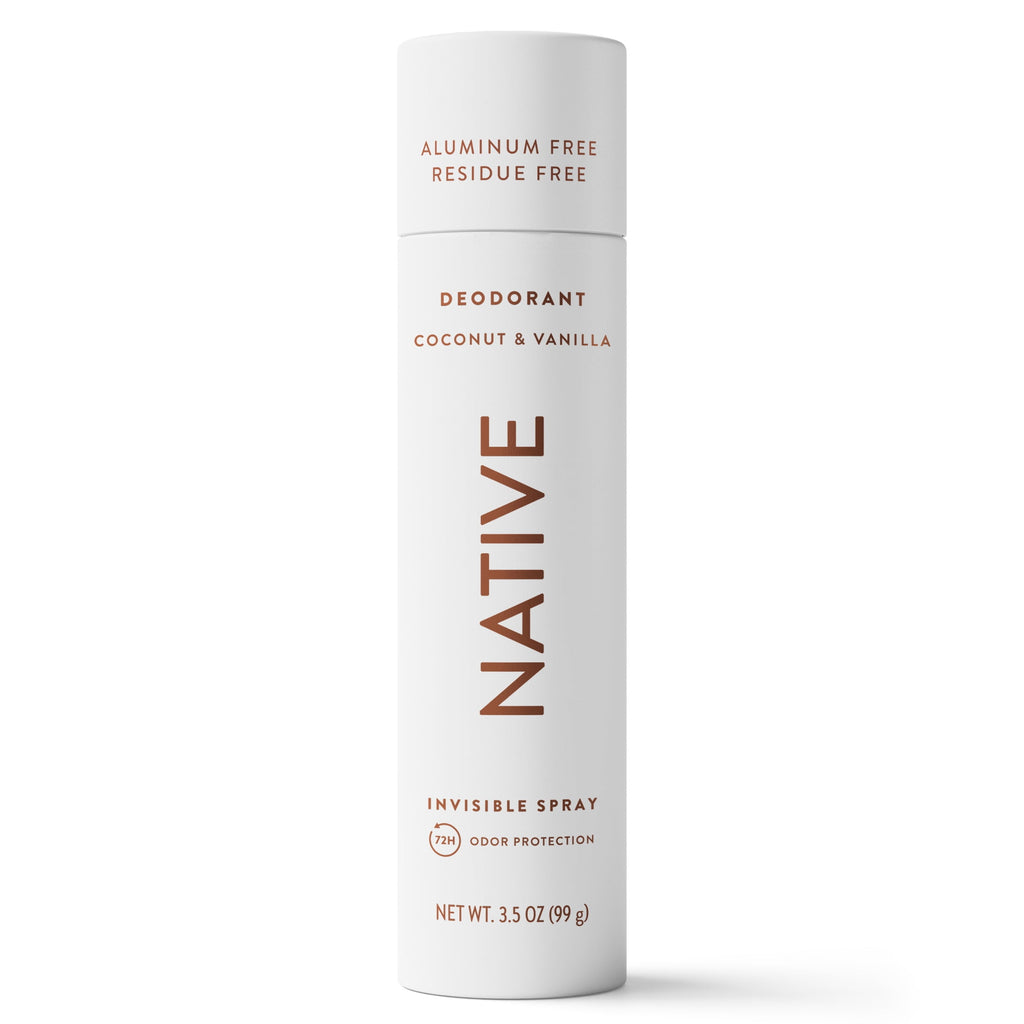 Deodorant &amp; Body Spray, Aluminum Free, Coconut &amp; Vanilla, for Women and Men, 3.5 oz