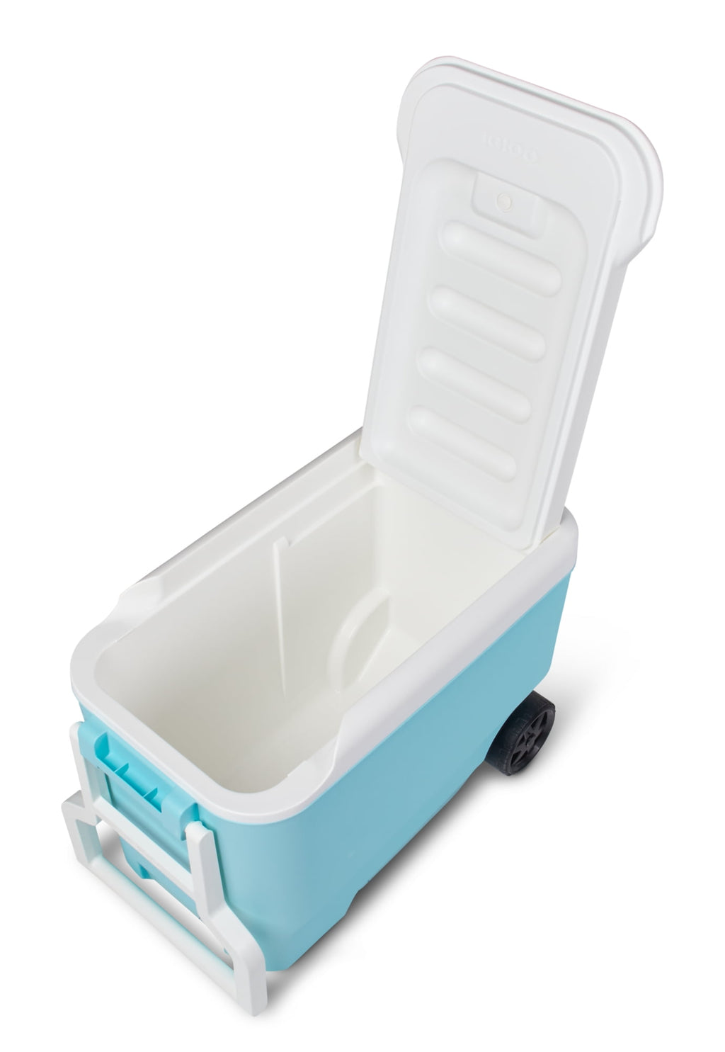 38 qt. 'Wheelie Cool' Hard Ice Chest Cooler with Wheels - Blue