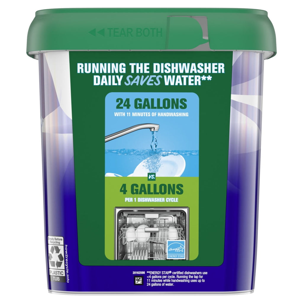 Platinum Plus Dishwasher Pods, Action Pacs Dishwasher Detergent Tabs, Fresh, 52 Count