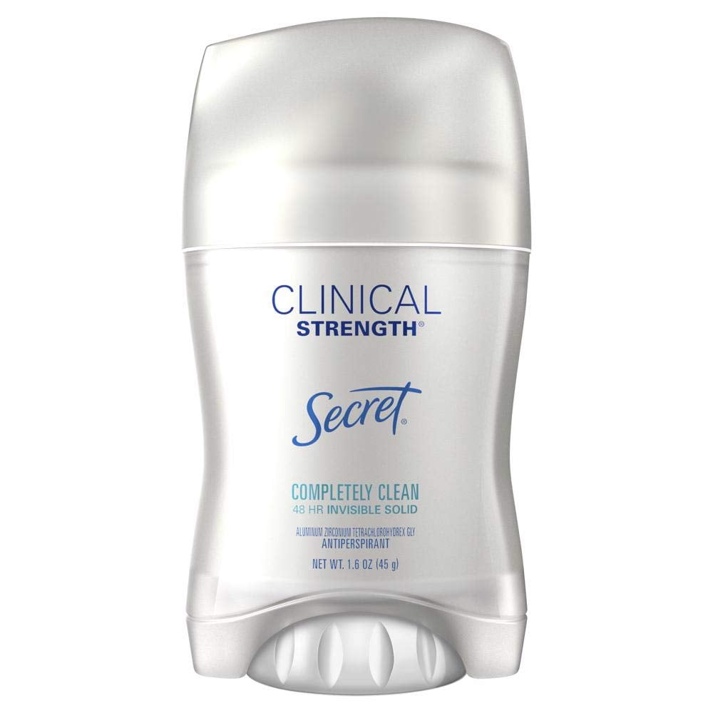 Clinical Strength Invisible Solid Antiperspirant &amp; Deodorant, Completely Clean 1.60 oz