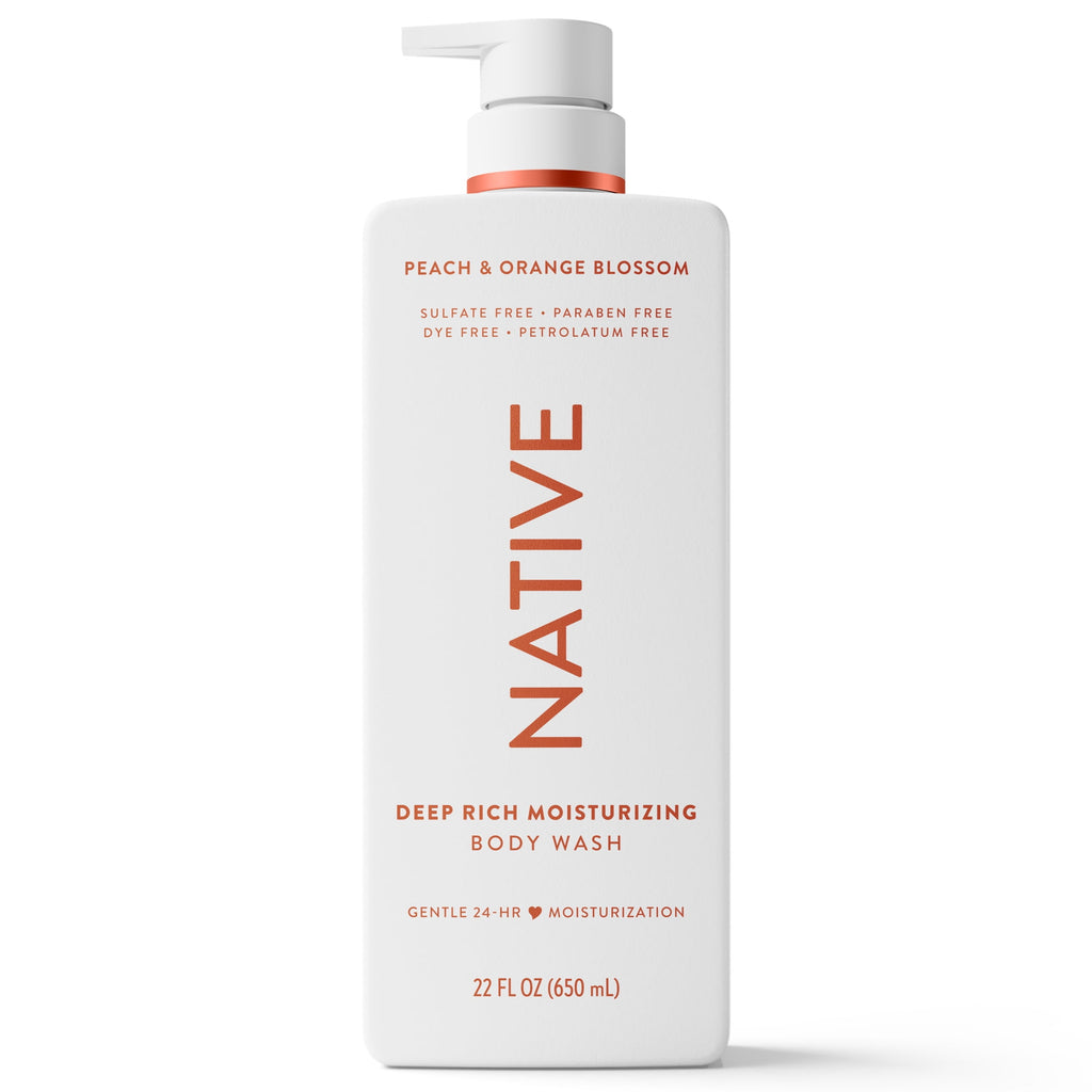 Moisturizing Body Wash Peach &amp; Orange Blossom, 22oz